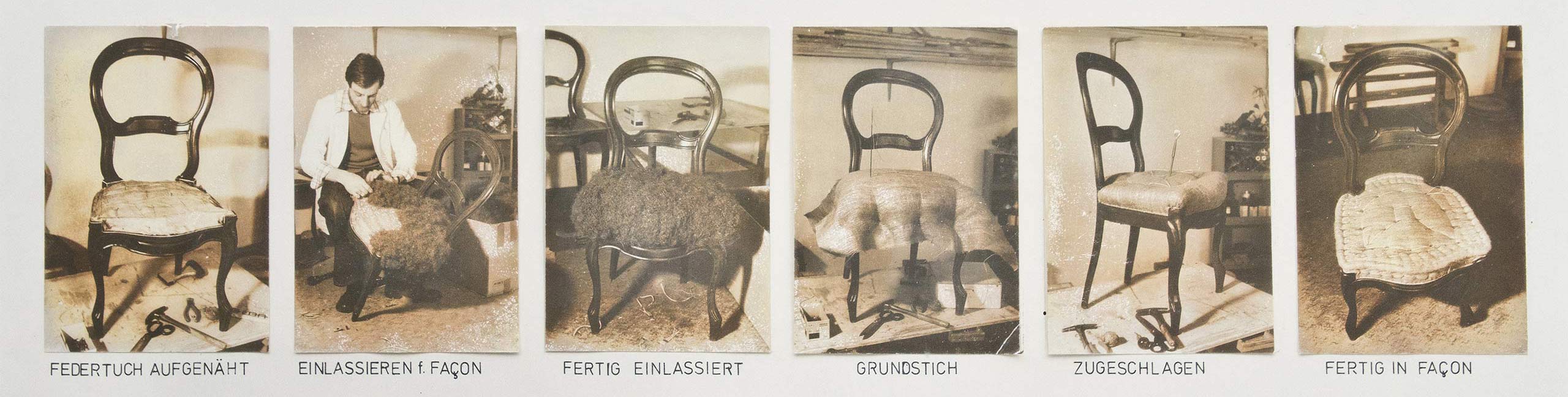 Geschichte von Bänteli Innendekoration - ein Stuhl wie neu